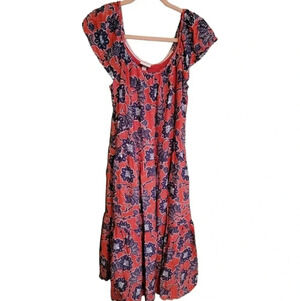 Over sized Floral maxi dress